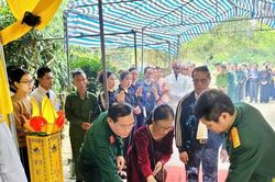 Đón nhận, an táng hài cốt liệt sĩ Nguyễn Đình Dương về đất mẹ