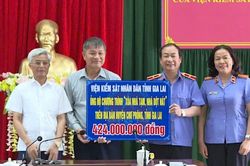 Chư Prông: Tiếp nhận trên 400 triệu đồng ủng hộ xóa nhà tạm, nhà dột nát