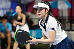 Idol TikTok tỏa sáng trên sân pickleball, được ví là nữ thần của môn thể thao mới