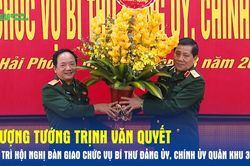 Thượng tướng Trịnh Văn Quyết chủ trì Hội nghị bàn giao chức vụ Bí thư Đảng ủy, Chính ủy Quân khu 3