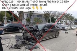 Sẽ xử lý nghiêm người đưa thông tin sai về vụ tai nạn giao thông làm 5 người tử vong ở Tây Hồ