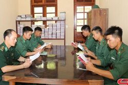 Bộ đội biên phòng xây dựng môi trường văn hóa lành mạnh