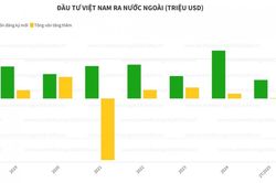Vốn đầu tư ra nước ngoài của Việt Nam tăng gấp 9,5 lần