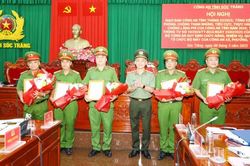 Công an tỉnh Sóc Trăng thành lập 5 Tổ công tác phòng chống tội phạm