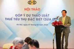 Lấy ý kiến Luật Thuế tiêu thụ đặc biệt (sửa đổi)