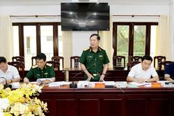 Đoàn Kiểm tra số 1924 của Bộ Chính trị làm việc với Ban Thường vụ Đảng ủy Quân sự tỉnh Kiên Giang