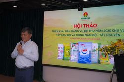 Hội thảo triển khai bán hàng vụ hè thu năm 2025 khu vực Tây Nam Bộ, Đông Nam Bộ - Tây Nguyên
