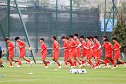 U17 Việt Nam tích cực tập luyện trước giải đấu châu lục