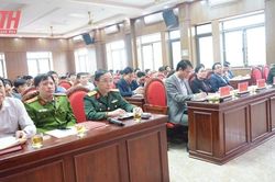 Triệu Sơn triển khai một số nhiệm vụ bảo đảm an ninh trật tự sau khi giải thể Công an cấp huyện