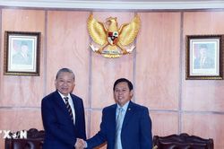 Tổng Bí thư Tô Lâm gặp Chủ tịch Thượng viện Indonesia