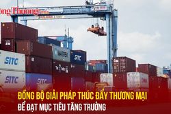 Đồng bộ giải pháp thúc đẩy thương mại để đạt mục tiêu tăng trưởng