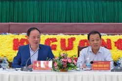 Chủ tịch UBND tỉnh Lâm Đồng Trần Hồng Thái làm việc với huyện Di Linh về tình hình phát triển kinh tế - xã hội