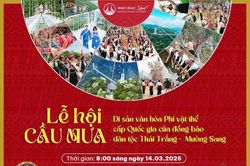 Lễ hội Cầu mưa tại Khu du lịch Mộc Châu Island