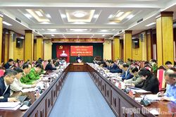 Đảm bảo an ninh, trật tự sau khi kết thúc hoạt động của công an cấp huyện