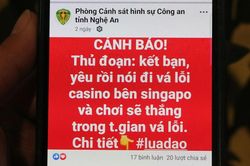 Mất trắng 1 tỷ đồng vì tin lời 'đặt cược là thắng'