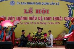 Lễ hội văn hóa tín ngưỡng đặc trưng ở Cẩm Lệ sẽ diễn ra vào 19-3