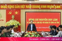 Chủ động bám nắm tình hình, giải quyết hiệu quả các vấn đề về an ninh trật tự trên địa bàn Hà Tĩnh