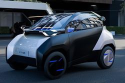 Lộ diện xe điện siêu nhỏ của Toyota chạy 'nhờ' mặt trời, giá rẻ