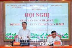 Hội nghị giao ban báo chí quý I