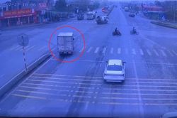 Thái Bình: Nữ tài xế lái xe tải vượt đèn đỏ 7 lần trong vòng 2 tuần bị phạt 133 triệu đồng