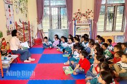 Yên Mô triển khai thực hiện học bạ số tại các cơ sở giáo dục