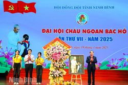 Đại hội Cháu ngoan Bác Hồ tỉnh Ninh Bình lần thứ VII, năm 2025