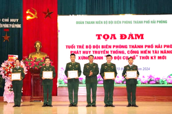 Xứng danh 'Gương mặt trẻ tiêu biểu' trong BĐBP