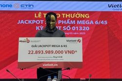 Người chơi huyện vùng cao tỉnh Hà Giang trúng Jackpot hơn 22 tỷ đồng khi mua xổ số qua điện thoại