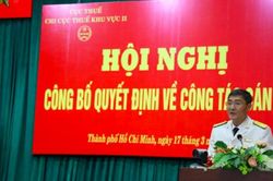 Các Chi cục Thuế phía Nam công bố quyết định về tổ chức bộ máy và nhân sự
