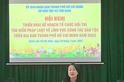 TP Hồ Chí Minh khởi động hội thi về công tác dân tộc năm 2025