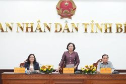 Đoàn công tác của Chính phủ làm việc tại tỉnh Bến Tre