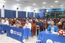 Trường Đại học Nha Trang: Tọa đàm về tháo gỡ vướng mắc trong hoạt động khoa học, công nghệ, chuyển đổi số