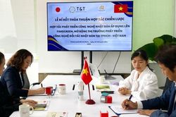 Hợp tác phát triển và ứng dụng công nghệ quang xúc tác trên cây giả trang trí