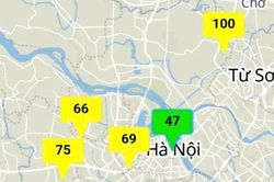 Hà Nội: Chất lượng không khí duy trì ở mức trung bình