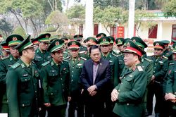 Bộ Quốc phòng kiểm tra công tác chuẩn bị Giao lưu hữu nghị Quốc phòng biên giới Việt Nam-Trung Quốc lần thứ 9