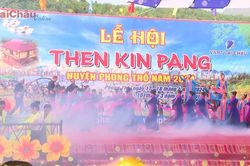 Lễ hội Then Kin Pang: 'Nét văn hóa đặc sắc của đồng bào dân tộc Thái Lai Châu'