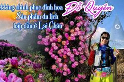 Trekking chinh phục đỉnh hoa Đỗ Quyên - Sản phẩm du lịch hấp dẫn ở Lai Châu