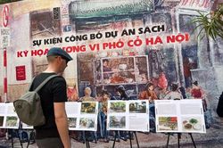 Ra mắt dự án sách 'Ký họa hương vị phố cổ Hà Nội'