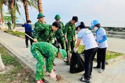 Ra quân ngày cao điểm tình nguyện chung tay xây dựng nông thôn mới và ngày chủ nhật xanh lần 1 năm 2025