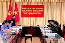 VKSND TP Huế kiểm sát việc xử lý tin báo tội phạm tại Bộ đội Biên phòng