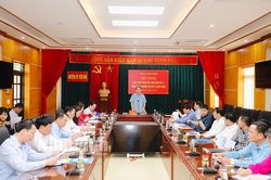 Giao ban công tác dân vận quý I