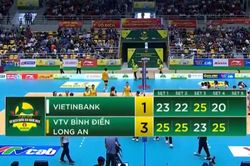 Thanh Thúy bùng nổ, VTV Bình Điền Long An vượt qua đội bóng của HLV Tuấn Kiệt