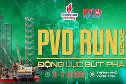 PV Drilling tổ chức giải chạy việt dã PVD RUN 2025 - 'Động lực bứt phá'