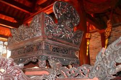 Tinh xảo, độc đáo chiếc kiệu bát cống hàng trăm năm tuổi ở Nghệ An