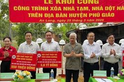 Bình Dương: Giới thiệu 3 mẫu nhà điển hình trong chương trình xóa nhà tạm, nhà dột nát