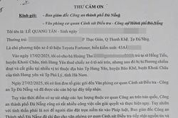 Công an TP Đà Nẵng truy vết xuyên tỉnh, thu hồi ô-tô bị chiếm đoạt