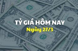 Tỷ giá hôm nay 27/3: Giá USD và NDT đồng loạt đi xuống