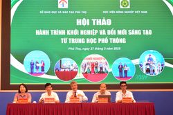 Hội thảo 'Hành trình khởi nghiệp và đổi mới sáng tạo từ Trung học phổ thông'