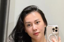 Mặt mộc của Phương Oanh