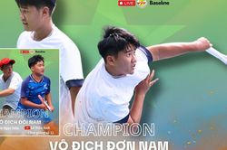 Sao trẻ quần vợt Việt Nam giành cú đúp vô địch giải châu Á, được kỳ vọng kế tục Lý Hoàng Nam